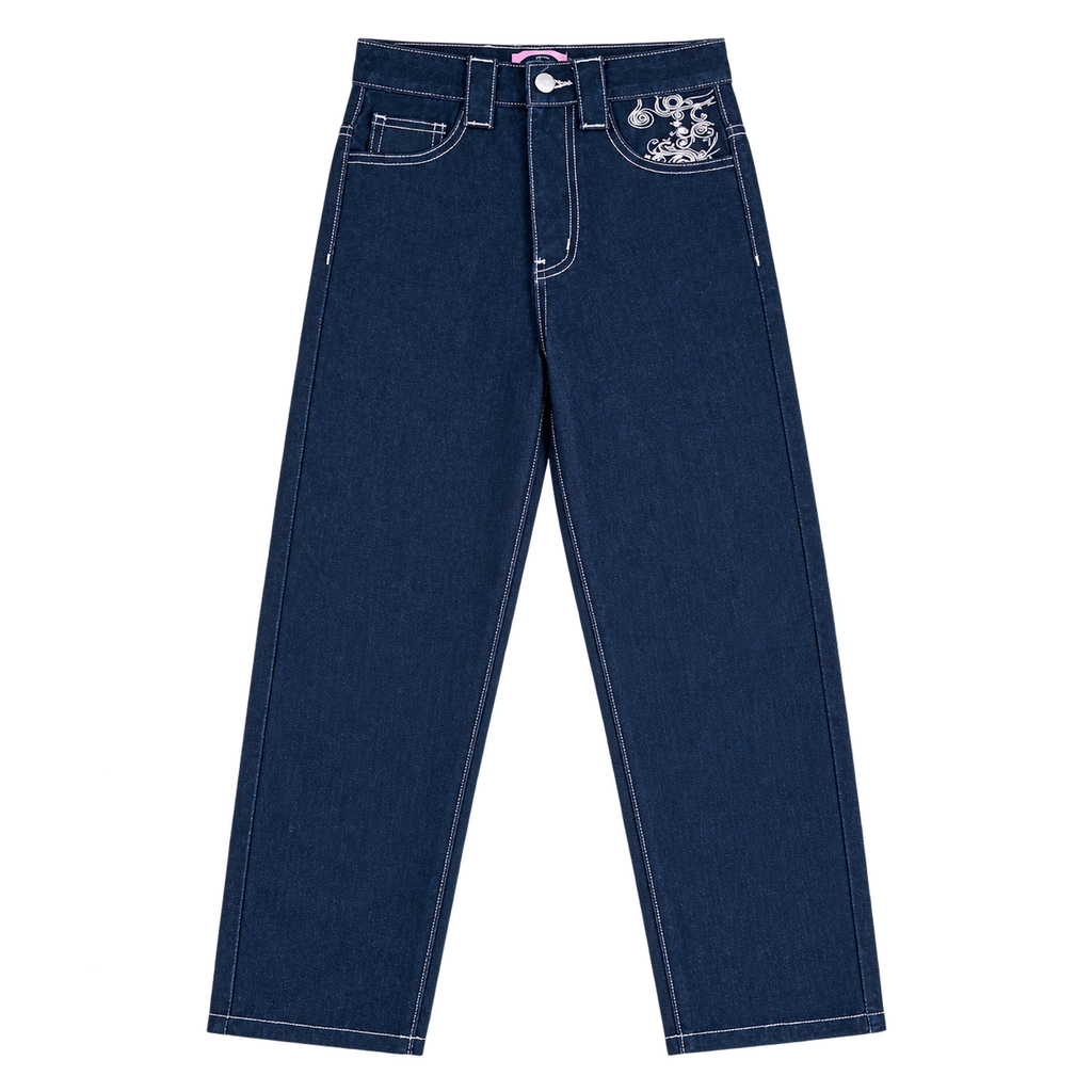 Pink addict denim