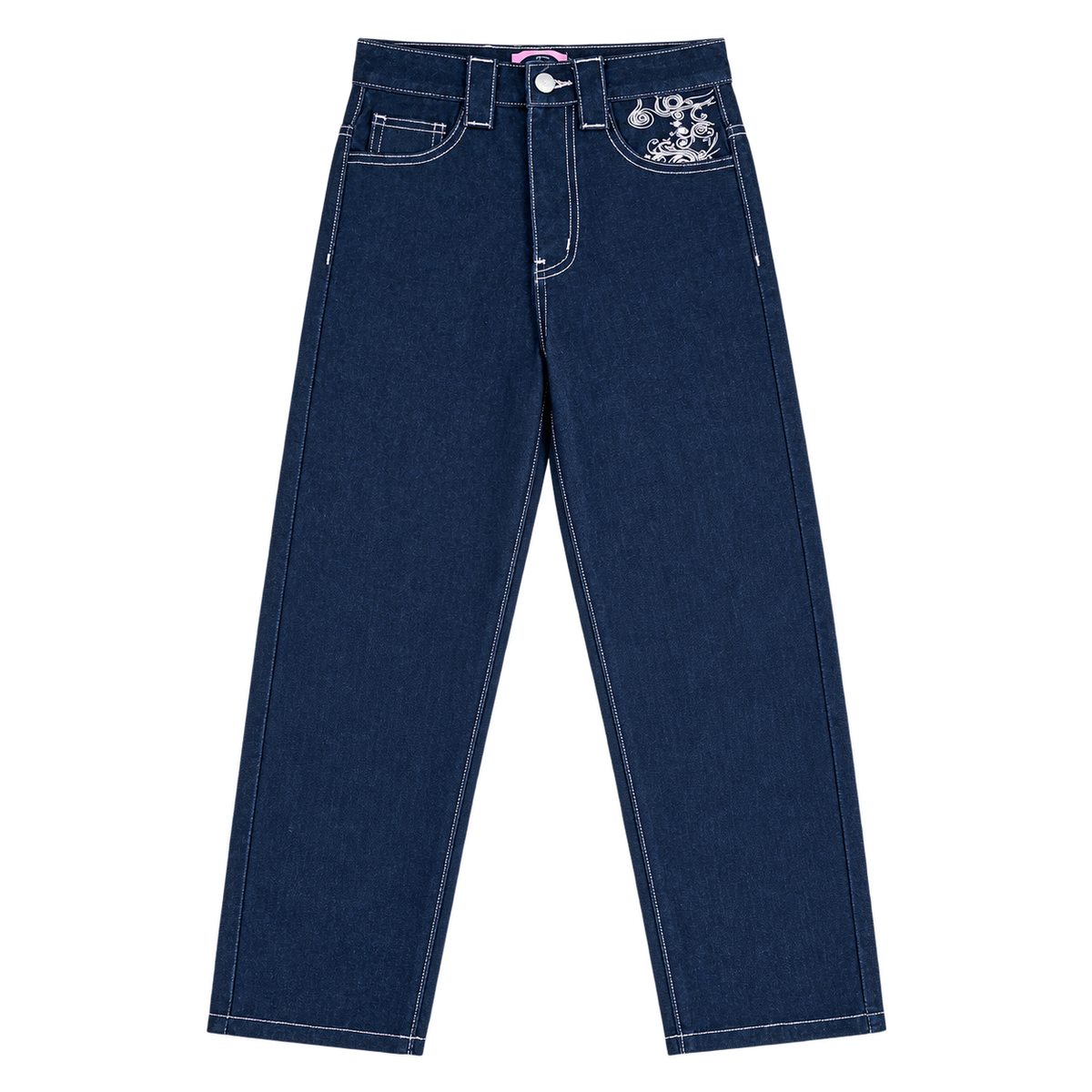 Pink addict denim