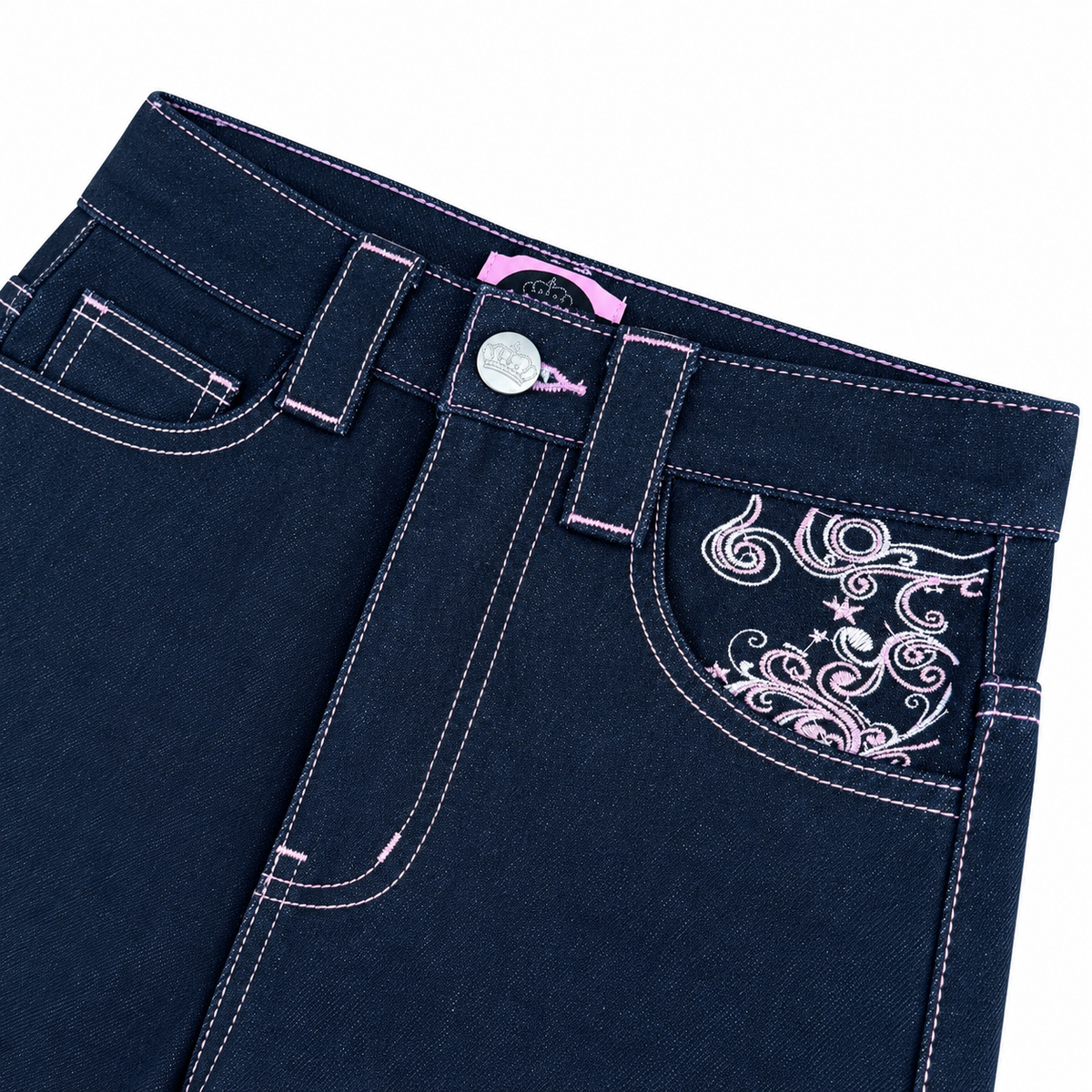 Pink addict denim